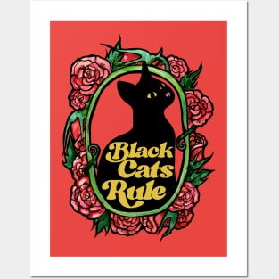Black Cats Rule Posters and Art
